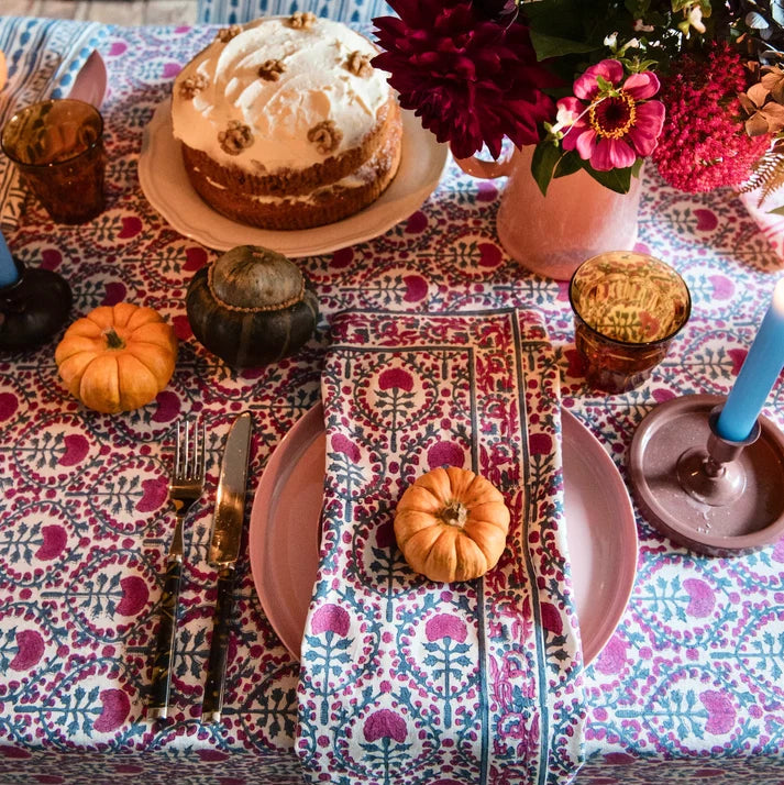 trellis cotton napkins
