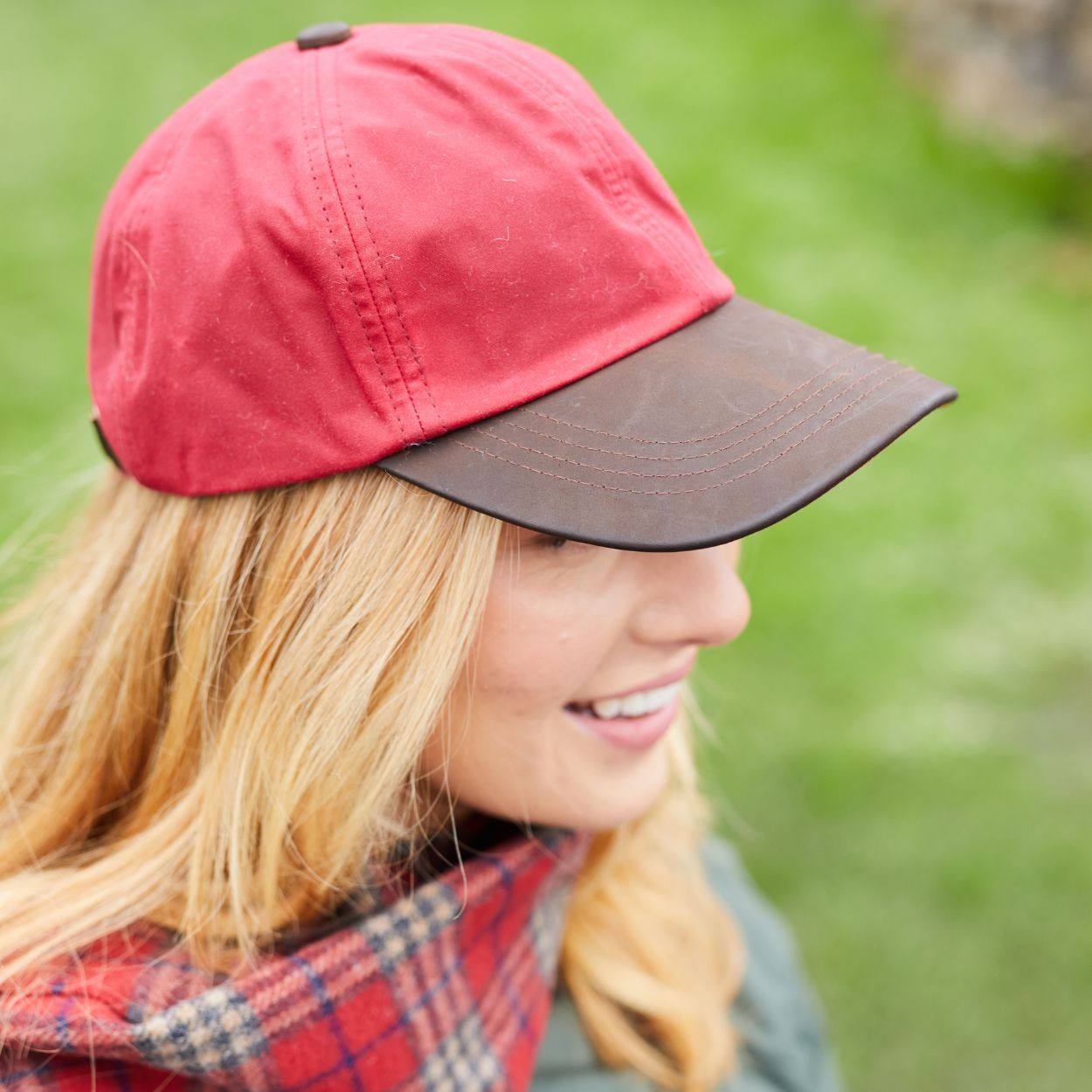 Red Wax Baseball Cap